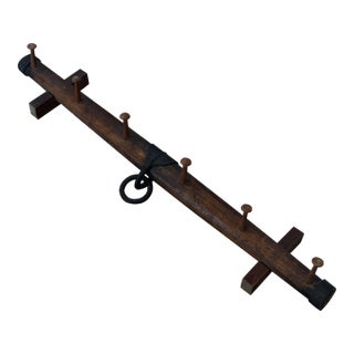 Antique Horse Yoke Coat/Hat Rack For Sale