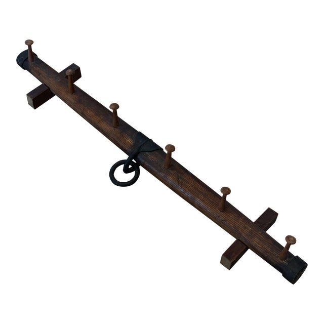 Antique Horse Yoke Coat/Hat Rack For Sale
