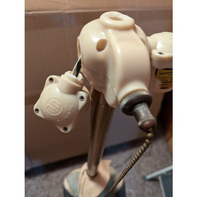 Mid-Century Modern Jester Harlequin St Marceaux Plaster Lamp, 1960s For Sale - Image 3 of 11