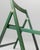 Vintage Green Wooden Folding Chair from Realpina, Italy, 1970s For Sale - Image 4 of 11