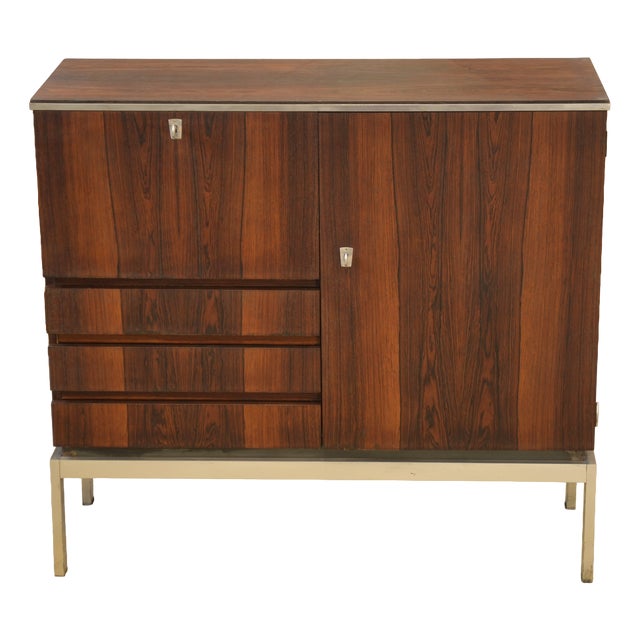 Vintage Wooden Buffet, 1970s For Sale
