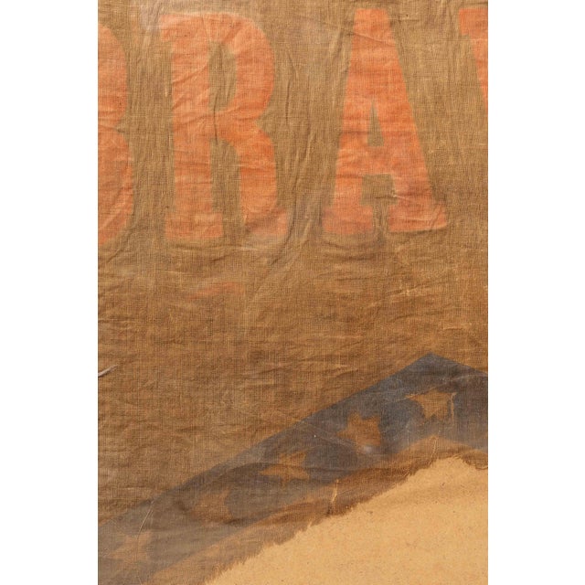 Textile Early 20th Century Military Ball Banner For Sale - Image 7 of 8