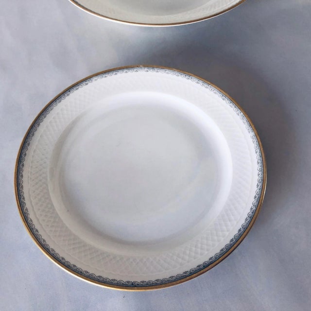 Traditional 1930s Vintage Eschenbach Bavaria Roswitha 3 Pieces Dinnerware For Sale - Image 3 of 6