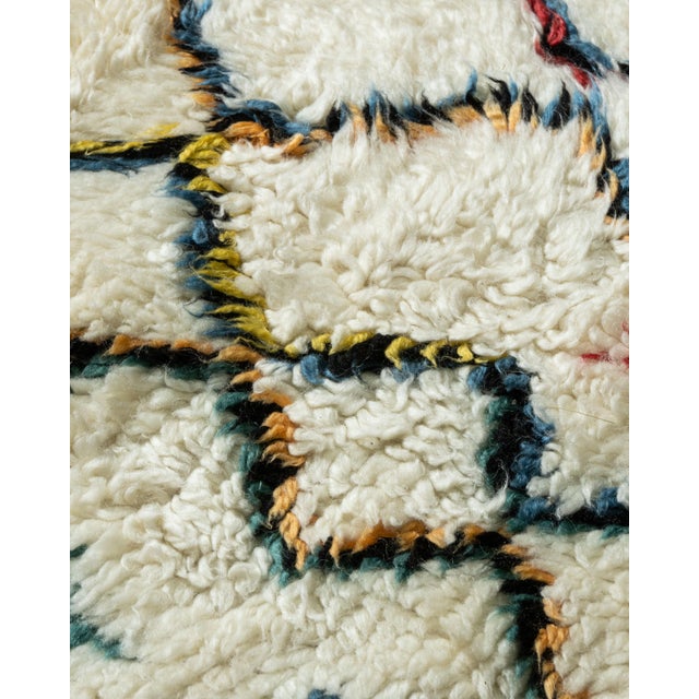 Moroccan Style Fluffy Rug 8'8 X 9'10 For Sale - Image 14 of 15