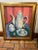 1990s Large Signed Teapot Still Life Painting by Linda Smith For Sale - Image 10 of 13