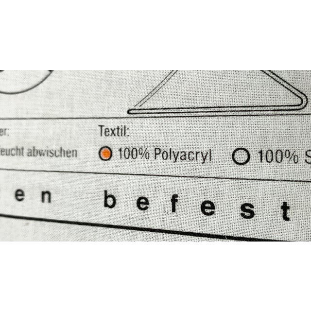 Postmodern Kreuzschwinger Red Chair Pad by Till Behrens, 1980s, Set of 4 For Sale - Image 14 of 18