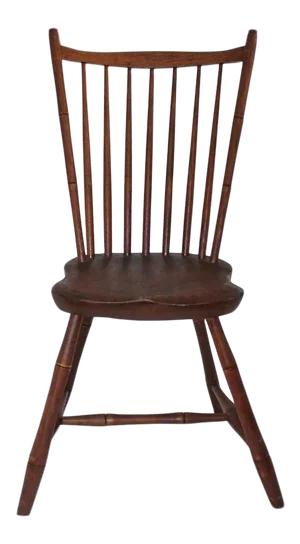 19th Century Rod Back Early Windsor Chair