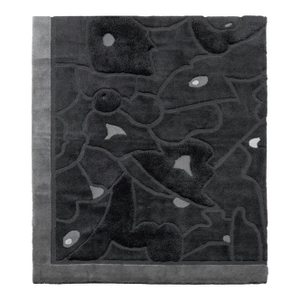 Modern Abstract Design Carpet, 7' 10" L X 6' 5"