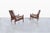1960s 1960s Mid-Century Modern Walnut Reclining Walnut Lounge Chairs- Set of 2 For Sale - Image 5 of 12