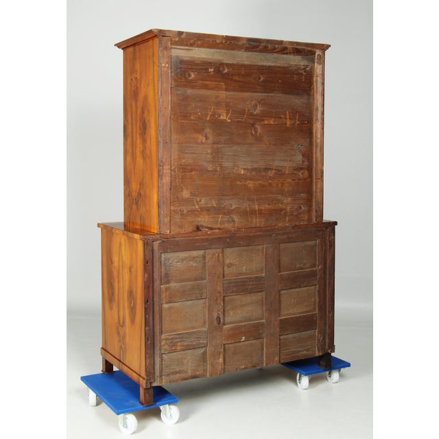 Biedermeier Writing Cabinet, 1830s For Sale - Image 17 of 18