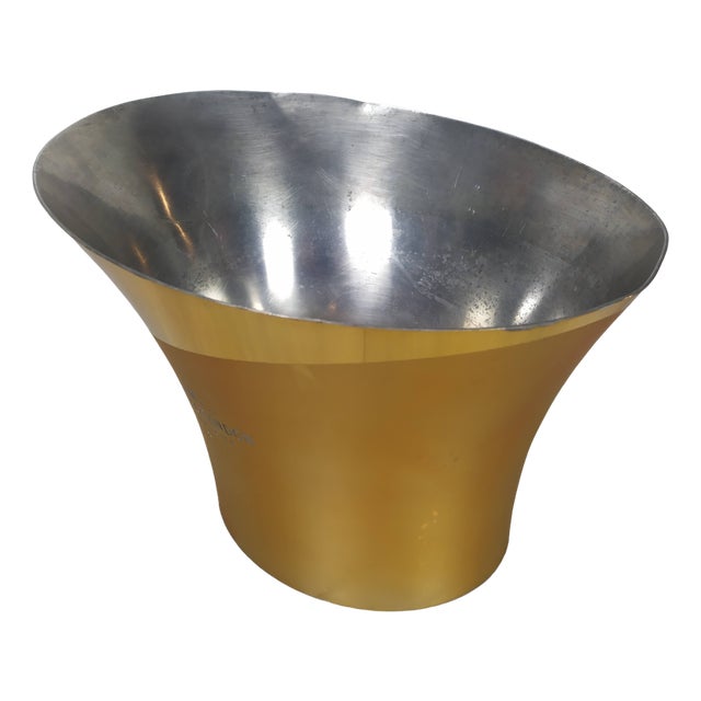 Champagne Basin in Gold from Moët & Chandon, 1980s For Sale