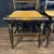 Early 19th Century American Painted Hitchcock-Style Side Chairs With Rush Seats and Gilt Stenciling For Sale - Image 11 of 12