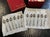 Mappin and Webb set of 12 silver-plated metal mocha spoons, Russell pattern - L=11cm This piece has an attribution mark, I...