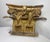 Large Antique 1700's Gilt Wood Corinthian Piller Architectural Salvage Sculpture For Sale - Image 4 of 15