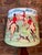 2020s Fox Hunt Original Whimsical Hand Painted Tabletop Lampshade by Pauline De Roussy De Sales For Sale - Image 5 of 11