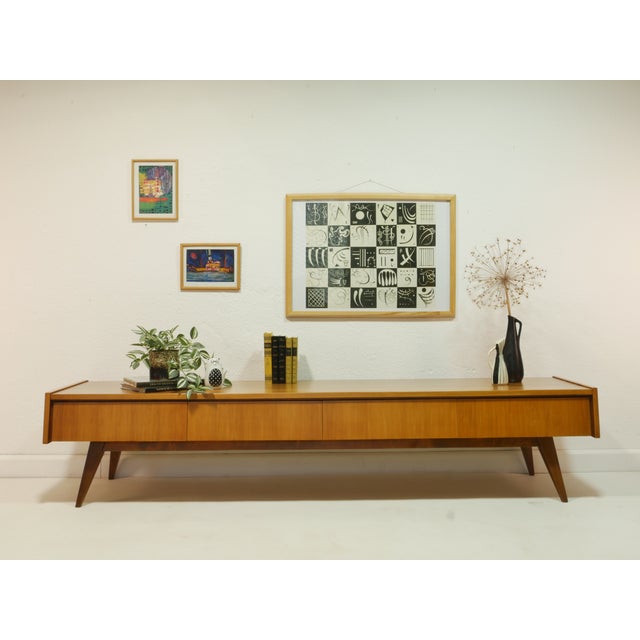 Mid-Century Lowboard, Germany, 1960s For Sale - Image 6 of 13