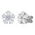 Blosson Pear 1/2 Carat Studs - 2 Pieces For Sale