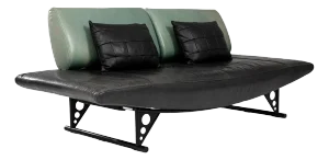 20th Century German Leather Sofa "Cirrus" By Peter Maly