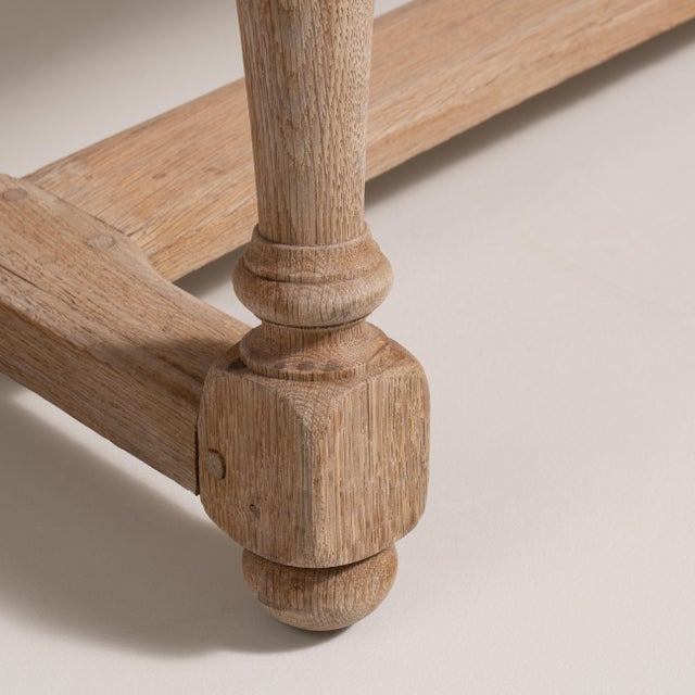 Provençal Oak Coffee Table, French Rustic Design, France, Circa 1970 For Sale In Greensboro - Image 6 of 11