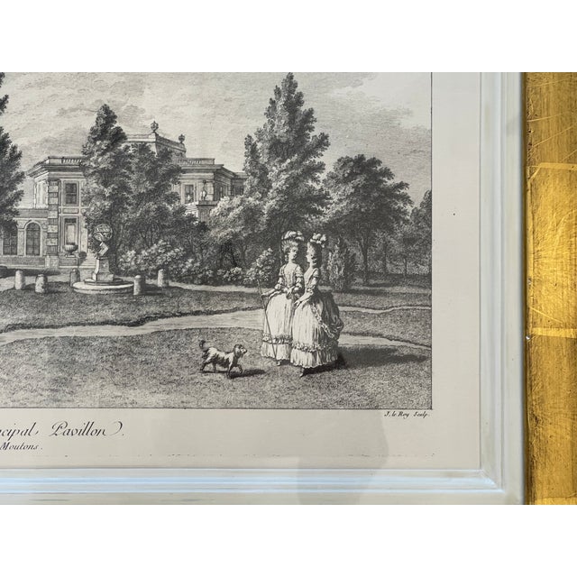 18Th. C. French Print of Versailles Gardens For Sale In West Palm - Image 6 of 12