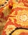 Textile Mogul, One-of-a-Kind Hand-Knotted Area Rug in Orange, 6' 3" x 8' 10" For Sale - Image 7 of 8