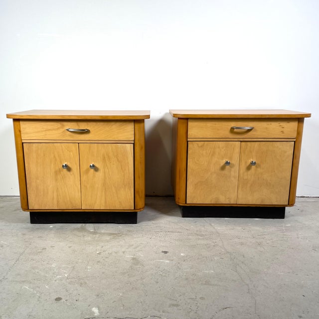 Bedside Tables, 1960s, Set of 2 For Sale - Image 14 of 14