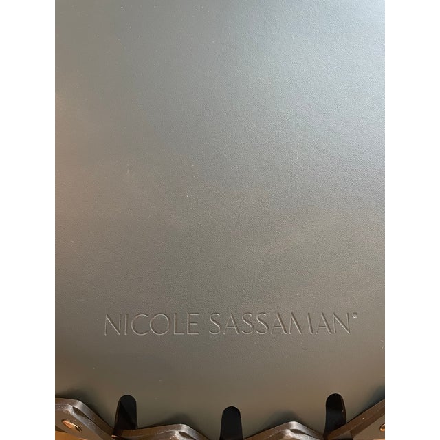 Extra Large Braided Basket Charcoal For Sale - Image 4 of 5