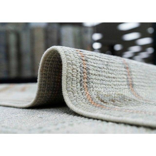 Textile Turkish Oushak Rug 8'5" x 10'4" #20419 For Sale - Image 7 of 8