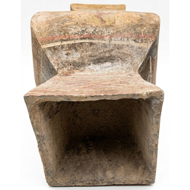 Chinese Painted Terracotta Pottery Vessel (Hu Jar) For Sale In Los Angeles - Image 6 of 7