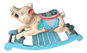 19th Century Rocking Pig