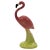 Mid-Century Modern Mid-Century Ceramic Curious Watcher Pink Flamingo Tabletop Statue by Metlox For Sale - Image 3 of 9