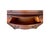 Wood Vintage 1950 Petite Mahogany Breakfront China Hutch For Sale - Image 7 of 14