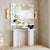 Elevate your entryway or living room with the timeless sophistication of this Butler Specialty Company Vienna all-marble...