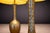 1930s Art Nouveau Table Lamps in Metal, Brass and Marble - a Pair For Sale - Image 4 of 9