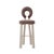 Mary Bar Chair with Upholstered Legs by Ottiu For Sale - Image 12 of 18