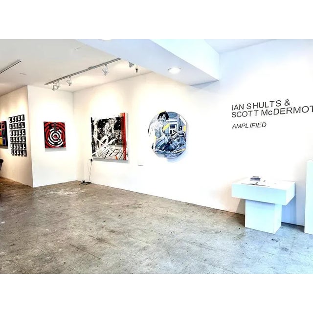 Scott McDermott, Bass Rings, 2023, Dye Sublimation on Aluminium For Sale - Image 7 of 10