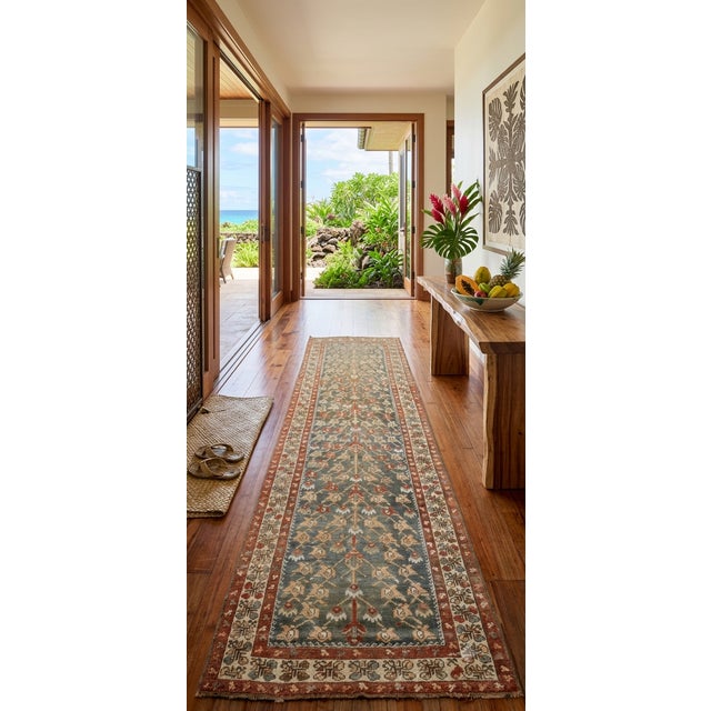 Vintage Malayer Persian Runner - 3'7" x 10' For Sale - Image 9 of 9