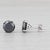 Gemstone Information: - Natural Diamonds - Total Carats - 3.47ctw Cut - Round Brilliant Color - Treated Black Metal: 14k...