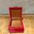 Vintage Red Leather Box Triberger Wasserfälle Germany For Sale - Image 12 of 18
