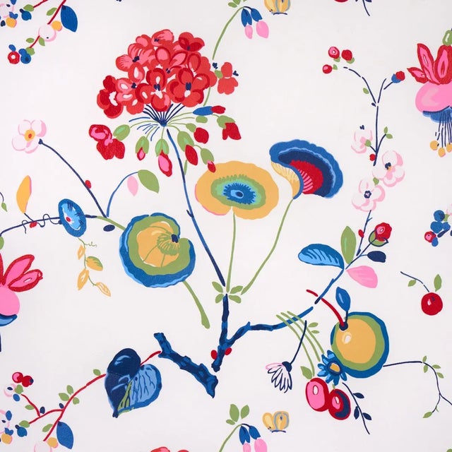 Abstract Sample - Schumacher Vasily Wallpaper in Multi For Sale - Image 3 of 5