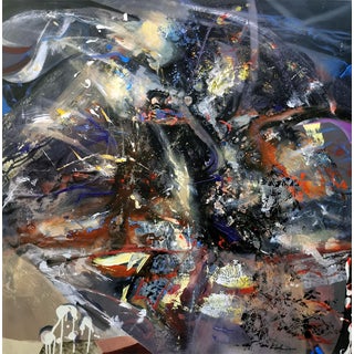 Ovidiu Kloska, and the Spirit Shall Live On, Acrylic on Canvas For Sale