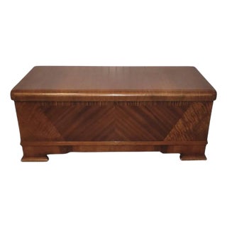 20th Century Cedar Wood Trunk /Blanket Chest For Sale