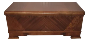 20th Century Cedar Wood Trunk /Blanket Chest