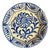 Large Spanish Blue and White Fajalauza Bowl from Befos For Sale