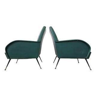 Set of Mid-Century Modern Armchairs by Marco Zanuso, 1950s For Sale
