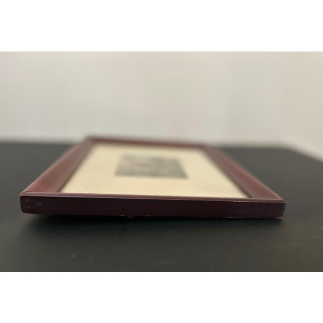 Vintage Wallace Nutting Hand-Colored Photograph – Framed Colonial Interior Scene For Sale In New York - Image 6 of 8