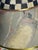 Paper 1970s McKenzie and Childs Original Handpainted Kamp Shades Pair in Box For Sale - Image 7 of 9