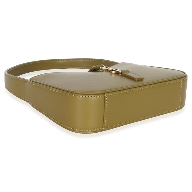Olive Smooth Calfskin Mini Le 5 A 7 Hobo For Sale In New York - Image 6 of 8