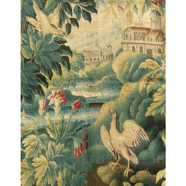 Antique 17th Century Flemish Tapestry For Sale In Los Angeles - Image 6 of 9