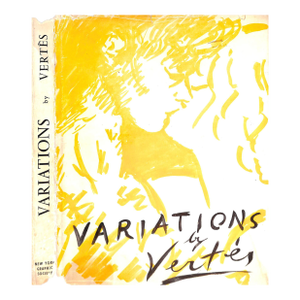 "Variations Drawings, Water Colors, Etchings and Lithographs by Vertes" 1961 Roger-Marx. Claude [Text By]